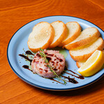 ねぎまぐろとオリーブオイルの素敵なマリアージュ（バゲット付）