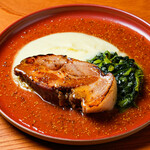 ポーク肩ロースステーキ ハニーマスタードグレイビーソース