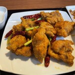 百菜百味 - 若鶏から揚げの唐辛子炒め　1,200円