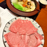 北新地しゃぶしゃぶすき焼き きらく - 