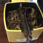 中華そば 三方 - きくらげ（ちょびっとザーサイ混？）