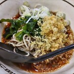 山田うどん - セットの冷やしたぬきそば