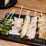 原宿タップルーム - 焼き鳥おまかせ５本盛り