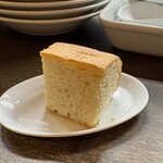 ラ カッレッタ - 店舗で焼いておられました、フォカッチャですな。