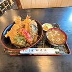 松栄庵 - 天丼