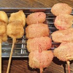 缶激酒場ドラム - 串かつ（いか ＆ 紅しょうが）