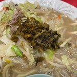 大ちゃんラーメン - 味変の高菜