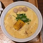 NIBOSHI MANIA - わくわくコーンの冷やし嶽きみソバ