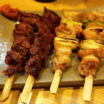 Yakitori Gotetsu - かしら110円×2、ねぎ間130円×2