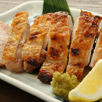 Asahiki Oyamadori thigh grilled with salt