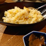 楽仙樓 - 炒飯М(ザーサイ付)