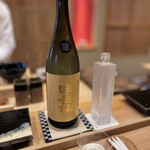 鮨 十兵衛 - ひやおろしをおすすめで　白岳仙　特別純米　福井県産五百万石100%  