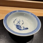 鮨 十兵衛 - ガリの器は甘海老　