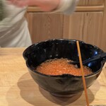 鮨 十兵衛 - 新イクラ　ほぼ味をつけていないそうです。