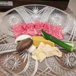 御所 岩さき - お肉の鍋仕立て