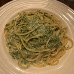 バール ボガ - 青海苔と柚子胡椒のスパゲッティ