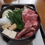 登喜和 - ロースすきやき