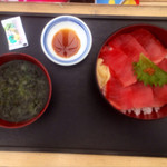 大益 - 最強マグロ丼 ¥500  2014年2月