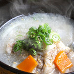 炭火焼肉エイト - テールスープ