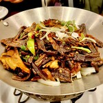 湖南人家 - 202401002野山菌とラーロウ湖南風鍋1,980円