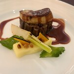 ホテル　名古屋ガーデンパレス - 牛フィレ肉のグリルフォアグラ添え　ポルトソース　季節の野菜添え