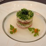 ホテル　名古屋ガーデンパレス - ミルフィーユクラブ和野菜を添えて