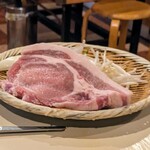 ステーキハウス鉄板焼 不二 - 豚ロース