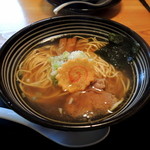 客野製麺所 - 2014年4月21日(月)　小さならーめん(薄口)530円