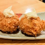 和食処 八田 - 自家製北海コロッケ　528円