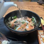 む蔵 - サケ茶漬け 1,400円