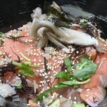 む蔵 - サケ茶漬け 1,400円