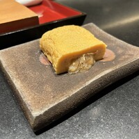 蕎麦割烹 橙 - フカヒレ玉子