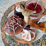 CAFE Tea Tree - 【2024.10】アフタヌーンティーランチ・全部のせ・クッキー付(税込2,300円)