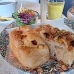 CAFE Tea Tree - 【2024.10】アフタヌーンティーランチ・全部のせ・クッキー付(税込2,300円)