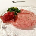 ウシマル - 自家製ハムと夏野菜