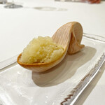 ウシマル - 夏みかんと生姜のシャーベット