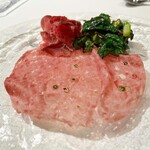 ウシマル - 自家製ハムと夏野菜