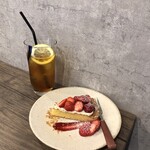 cake＆cafe AMUU - ケーキSET♡