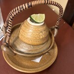 人形町今半 - 松茸の土瓶蒸し