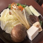 人形町今半 - しゃぶしゃぶ野菜