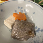 人形町今半 - お豆腐や野菜と共に