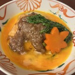 人形町今半 - 野菜と共に