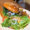 Sunny Stand - マッシュルームほうれん草モッツァレラバーガー