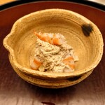 日本料理 太月 - 焼きとろ茄子のえごま和え