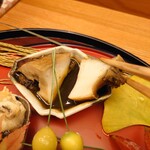 日本料理 太月 - アワビの柔らか煮（八寸）