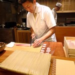 日本料理 太月 - 鯛のお造りを。