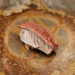 鮨 奥 - 鯵 浅葱がいい仕事してくれてます