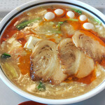 麺カフェ ひまわり - 酸辣湯麺