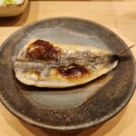 鮨 奥 - 銚子 メヒカリ一夜干し 皮目はパリッと身はふわふわ