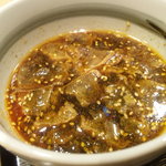 つけ汁道麺＆酒蔵ダイニング　北一倶楽部 - コラーゲンたっぷりの油かす入りつけ汁